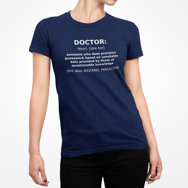 Doctors Definition T-Shirt #colour_navy