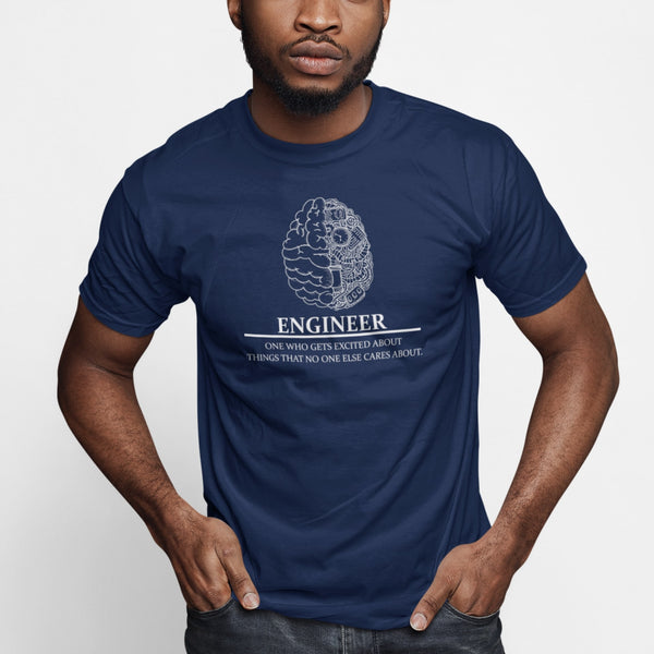 Engineer's Brain T-Shirt #colour_navy