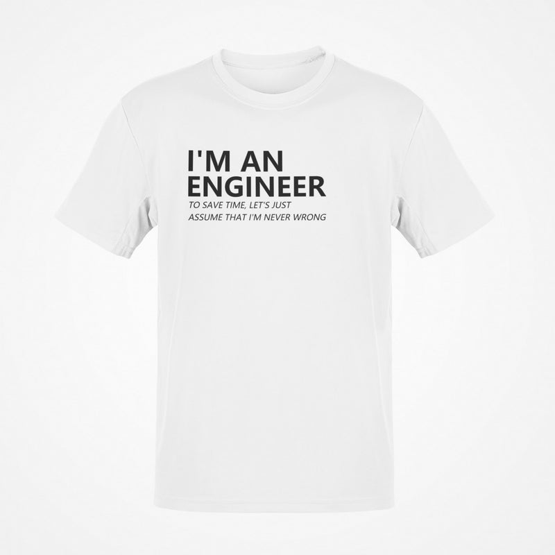 Engineer's I'm Never Wrong T-Shirt