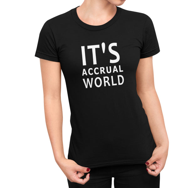 It's Accrual World T-Shirt #colour_black