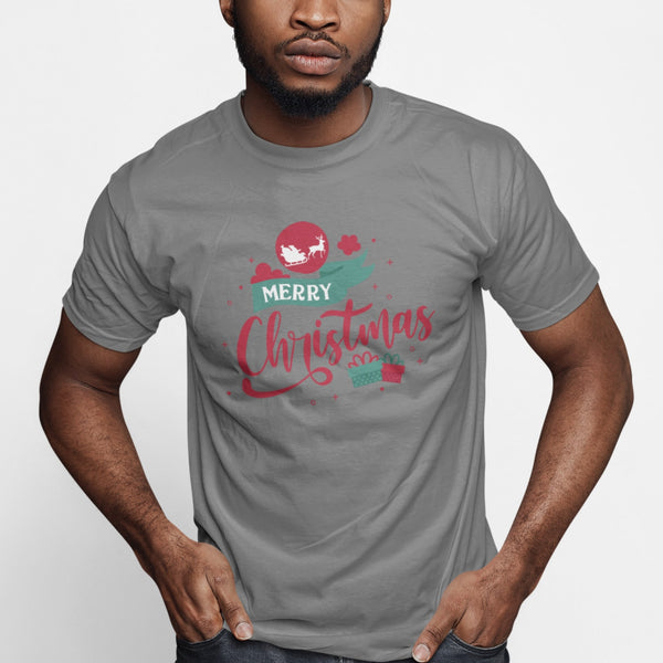 Merry Christmas T-Shirt #colour_grey