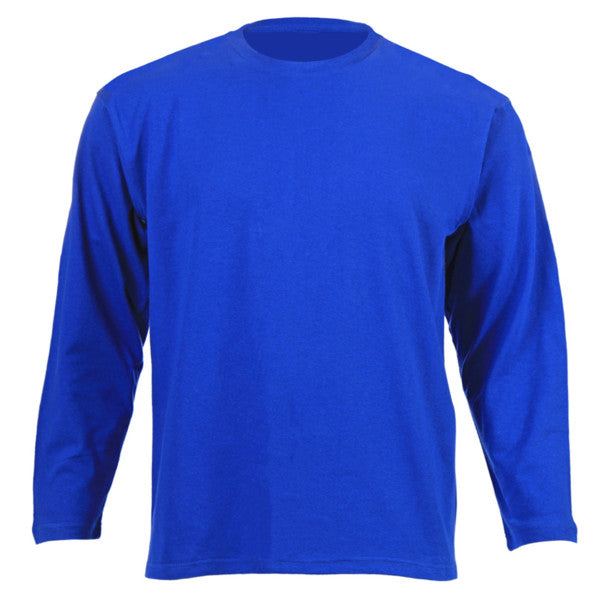 Unisex Junior Long Sleeve T-Shirt #colour_royal blue