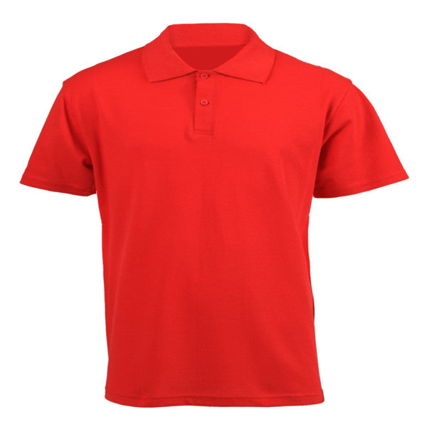 Unisex Junior Polo Shirt #colour_red