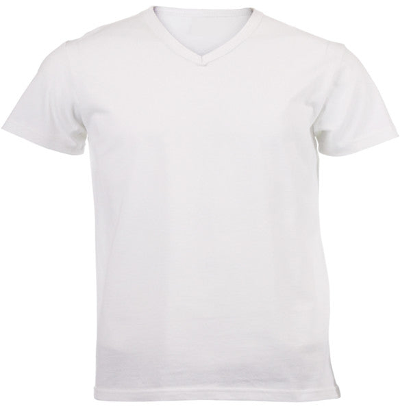 Unisex V-Neck T-Shirt #colour_white